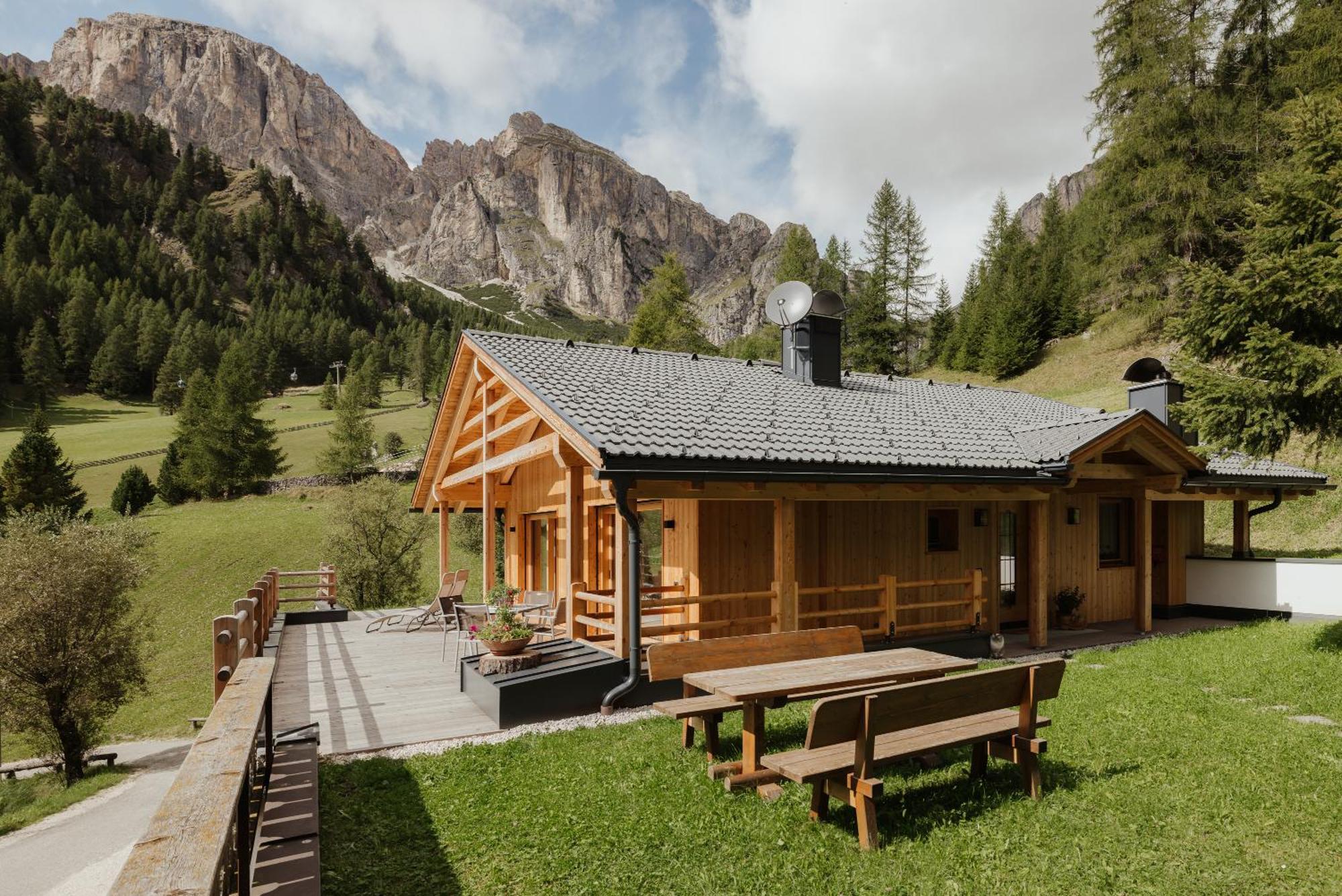 Chalet Laerchenhof Colfosco Exterior photo